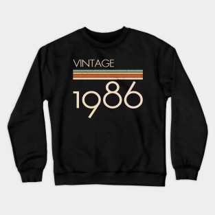 Vintage Classic 1986 Crewneck Sweatshirt